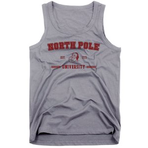 North Pole University Est 1773 Christmas Tank Top