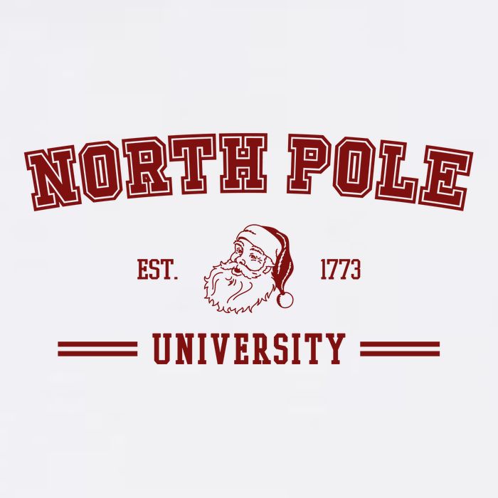 North Pole University Est 1773 Christmas Adult Drive Performance Visor