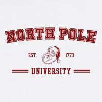 North Pole University Est 1773 Christmas 11oz C Handle Ceramic Mug