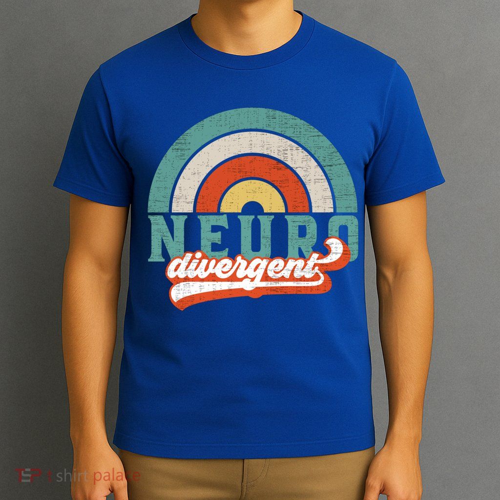 Neurodivergent Pride Utism Adhd And Asd Awareness Gift T-Shirt