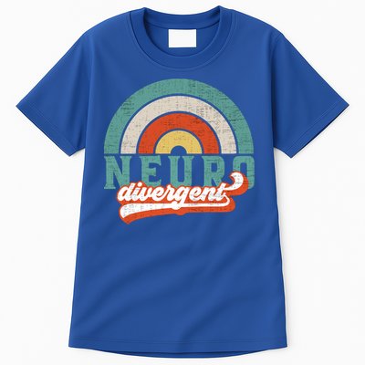 Neurodivergent Pride Utism Adhd And Asd Awareness Gift Tall T-Shirt