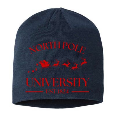 North Pole University Christmas Sustainable Beanie