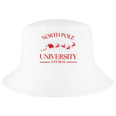 North Pole University Christmas Cool Comfort Performance Bucket Hat