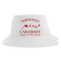 North Pole University Christmas Sustainable Bucket Hat