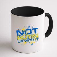 Not Putin Up With It Ukraine Mug