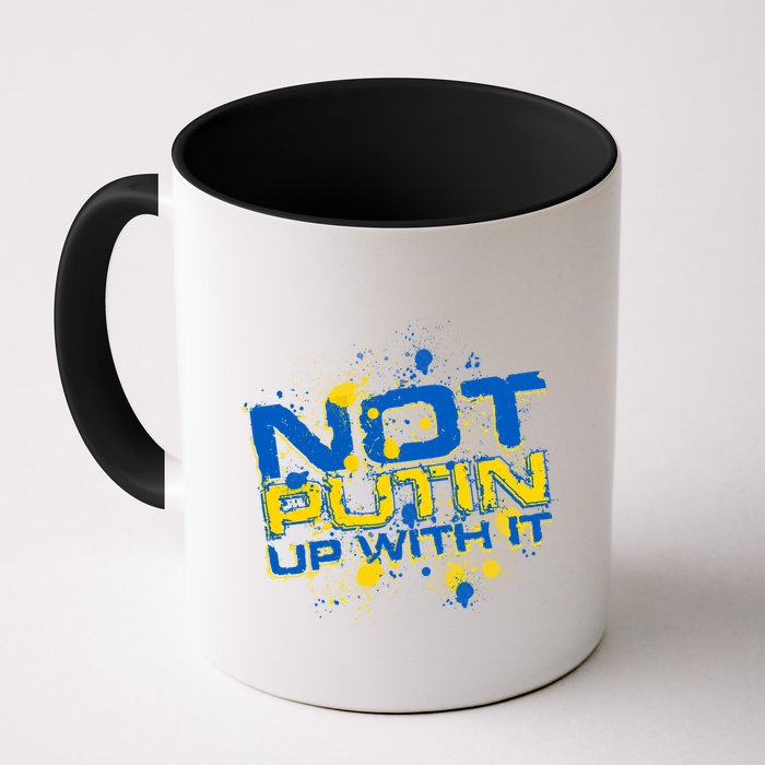 Not Putin Up With It Ukraine Mug
