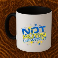 Not Putin Up With It Ukraine Mug