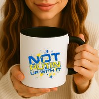 Not Putin Up With It Ukraine Mug