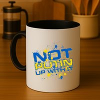 Not Putin Up With It Ukraine Mug