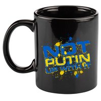 Not Putin Up With It Ukraine 11oz C Handle Ceramic Mug