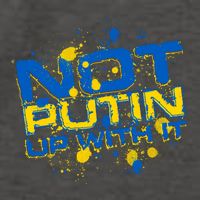 Not Putin Up With It Ukraine Vector Backpack