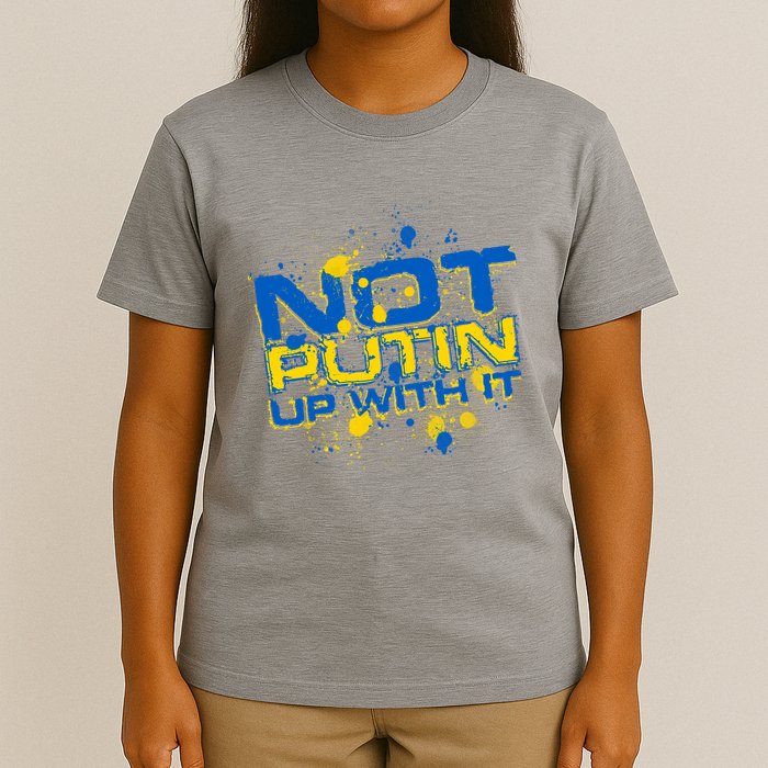 Not Putin Up With It Ukraine T-Shirt
