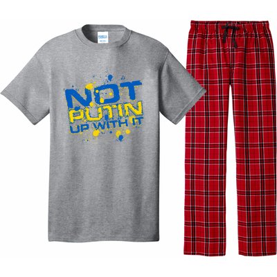 Not Putin Up With It Ukraine Pajama Set