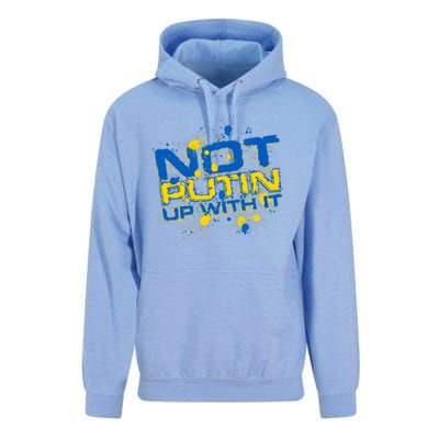 Not Putin Up With It Ukraine Unisex Surf Hoodie