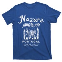 Nazare Portugal Vintage Surfing Meaningful Gift T-Shirt