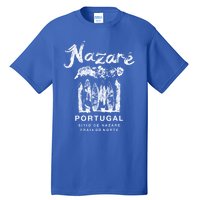 Nazare Portugal Vintage Surfing Meaningful Gift Tall T-Shirt