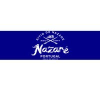 Nazare Portugal Vintage Surfing Gift Bumper Sticker