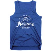 Nazare Portugal Vintage Surfing Gift Tank Top