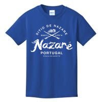 Nazare Portugal Vintage Surfing Gift Kids T-Shirt