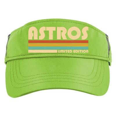 Name Personalized Vintage Retro Sport Name Adult Drive Performance Visor