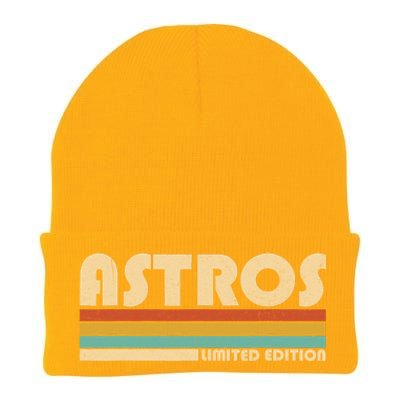 Name Personalized Vintage Retro Sport Name Knit Cap Winter Beanie