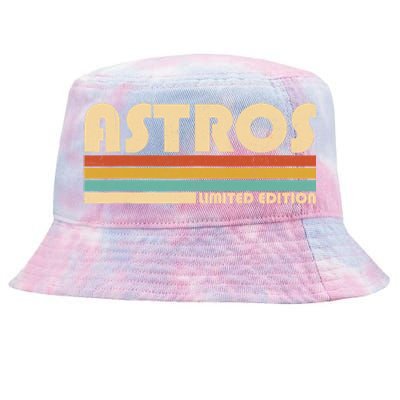 Name Personalized Vintage Retro Sport Name Tie-Dyed Bucket Hat