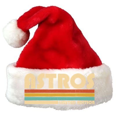 Name Personalized Vintage Retro Sport Name Premium Christmas Santa Hat