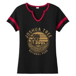 National Park Vacation Joshua Tree Ladies Halftime Notch Neck Tee