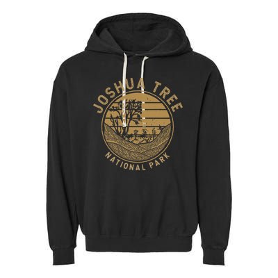 National Park Vacation Joshua Tree Garment-Dyed Fleece Hoodie