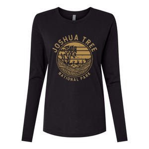 National Park Vacation Joshua Tree Womens Cotton Relaxed Long Sleeve T-Shirt