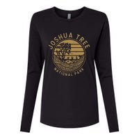 National Park Vacation Joshua Tree Womens Cotton Relaxed Long Sleeve T-Shirt