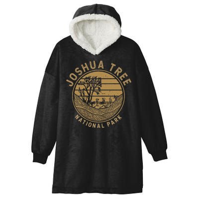 National Park Vacation Joshua Tree Hooded Wearable Blanket