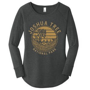 National Park Vacation Joshua Tree Women's Perfect Tri Tunic Long Sleeve Shirt