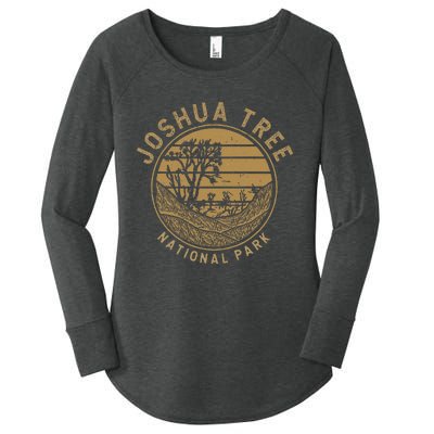 National Park Vacation Joshua Tree Women's Perfect Tri Tunic Long Sleeve Shirt