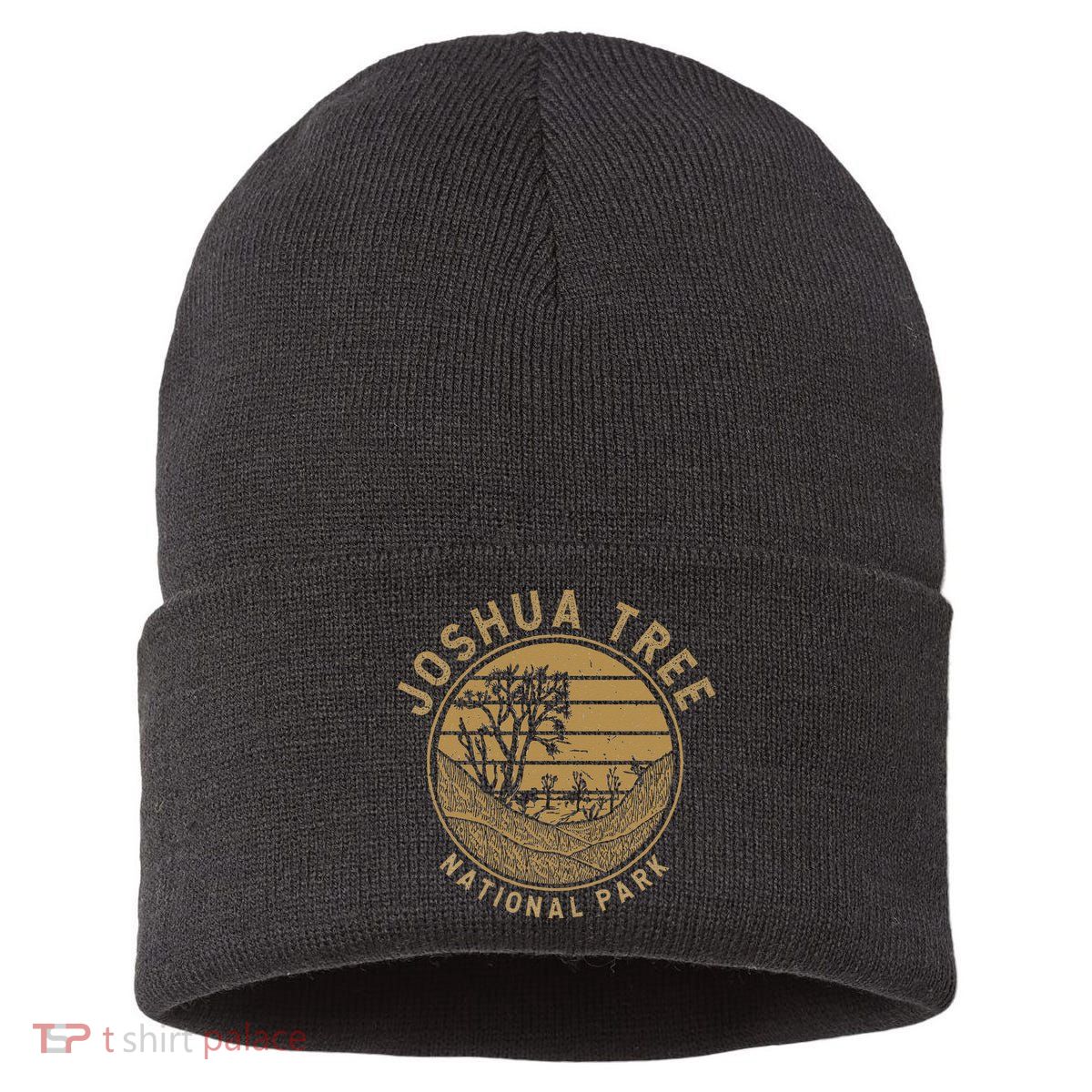 National Park Vacation Joshua Tree Sustainable Knit Beanie