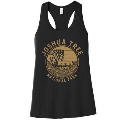 National Park Vacation Joshua Tree Women's Racerback Tank