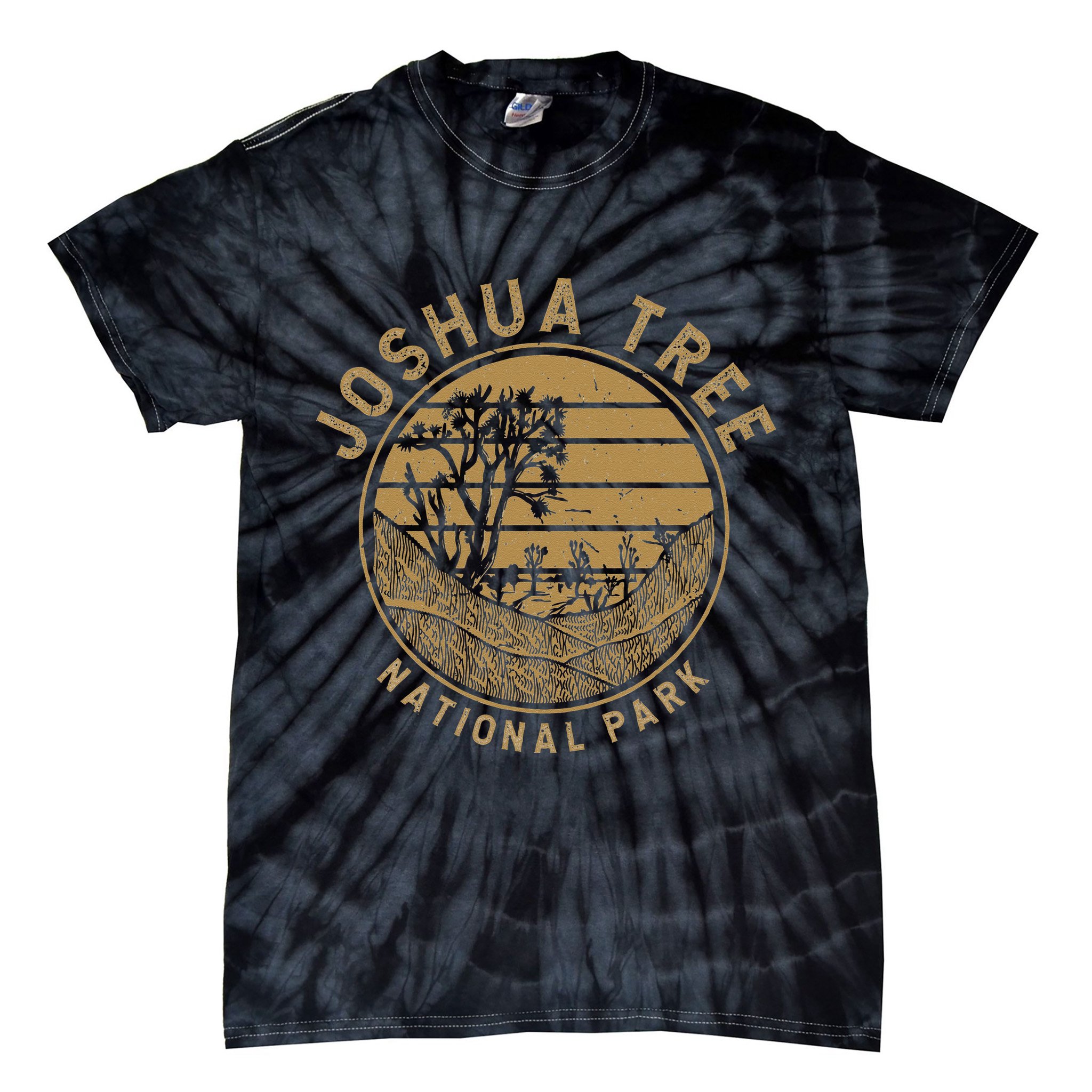National Park Vacation Joshua Tree Tie-Dye T-Shirt