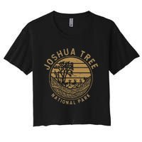 National Park Vacation Joshua Tree Women's Crop Top Tee