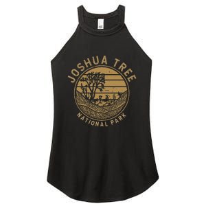 National Park Vacation Joshua Tree Women's Perfect Tri Rocker Tank