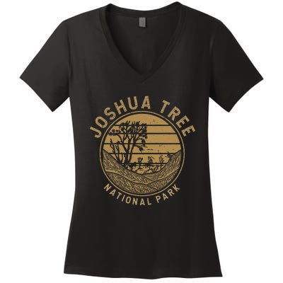 National Park Vacation Joshua Tree Women's V-Neck T-Shirt