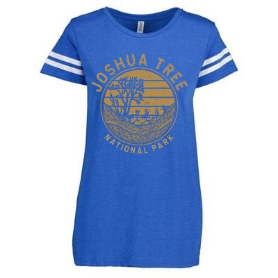 National Park Vacation Joshua Tree Enza Ladies Jersey Football T-Shirt