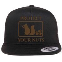 New Protect Your Nuts Flat Bill Trucker Hat
