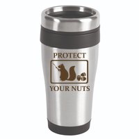New Protect Your Nuts 16oz Travel Tumbler