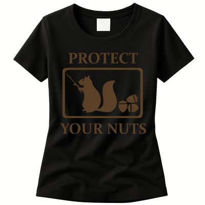 New Protect Your Nuts Womens T-Shirt