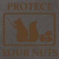 New Protect Your Nuts Cotton Canvas Backpack