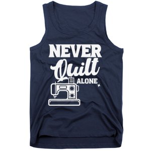 Never Quilt Alone Quilting Tank Top