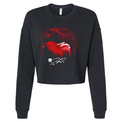 Nebraska Qb Dylan Raiola Haircut Cropped Pullover Crew