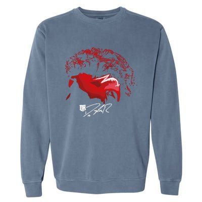 Nebraska Qb Dylan Raiola Haircut Garment-Dyed Sweatshirt