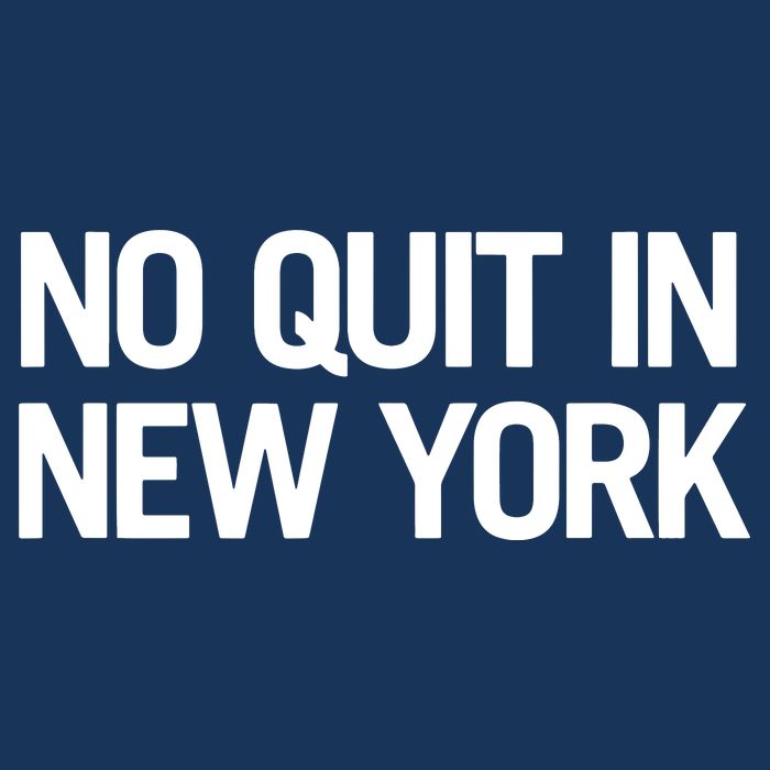 No Quitting In New York Bag