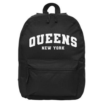Newyork Queens Ny City New York 16 in Basic Backpack
